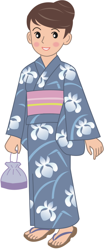 Summer kimono (#2) clipart