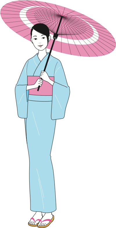 Summer kimono (#3) clipart