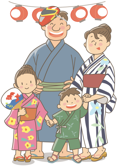 Summer kimono (#4) clipart