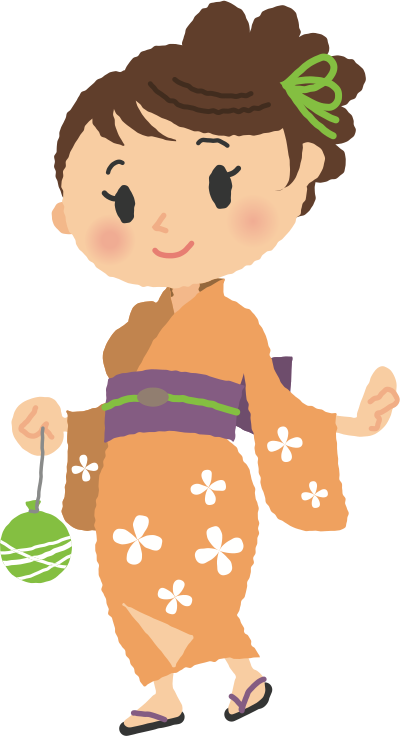 Summer kimono (#5) clipart