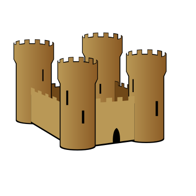 Summer Sandcastle clipart