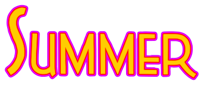 Summer - Text clipart