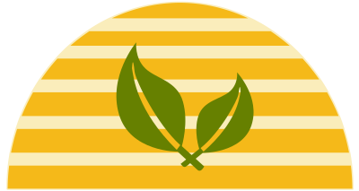 Sun and Leaves clipart