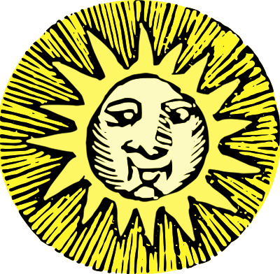 Sun (colour) clipart