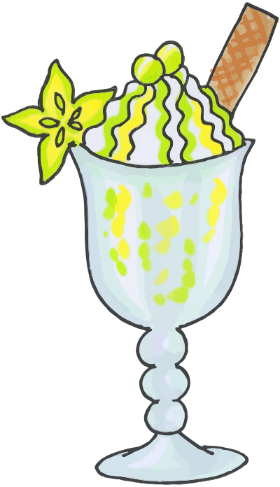 Sundae 2 clipart