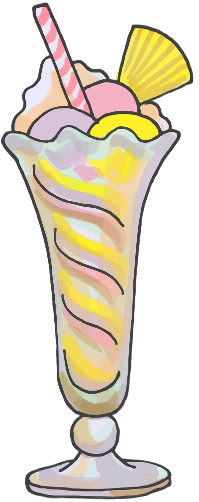 Sundae 3 clipart