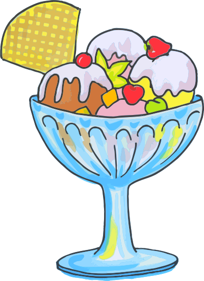 Sundae clipart