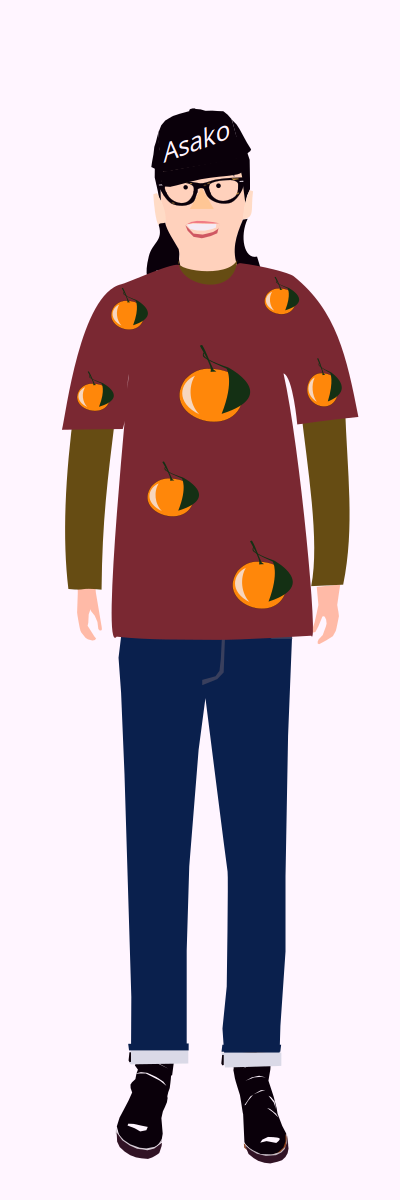 T-shirt orange 01 clipart