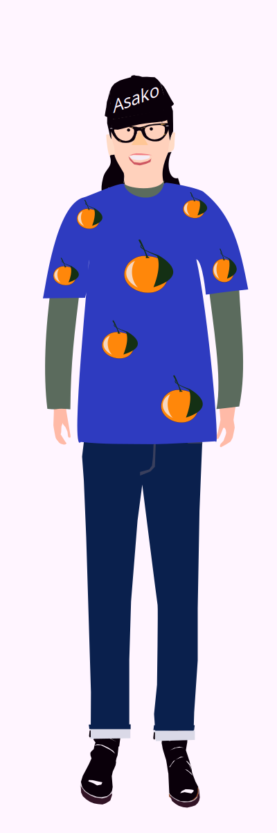 T-shirt -orange 03 clipart