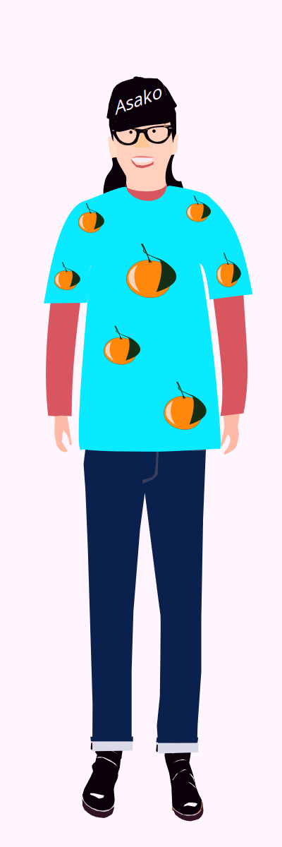T-shirt-orange 05 clipart
