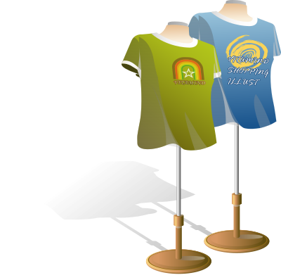 T-shirts icons clipart