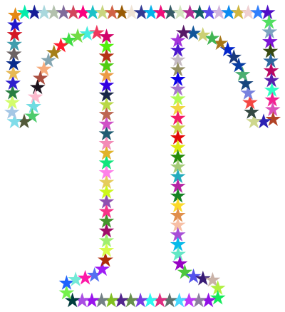 T Stars clipart
