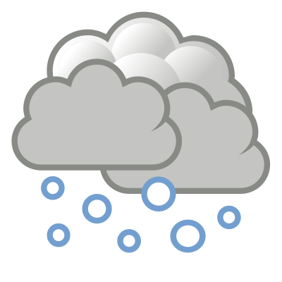 Tango weather snow clipart