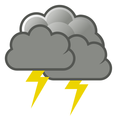 Tango weather storm clipart