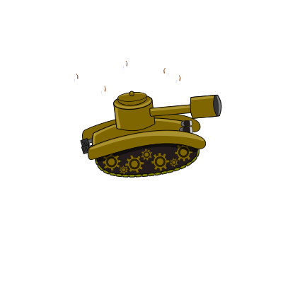 Tank cake clipart