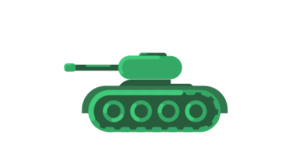 Tank Flat clipart