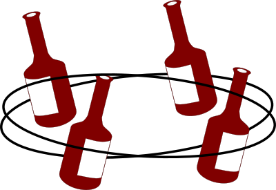 tanzende Flaschen clipart