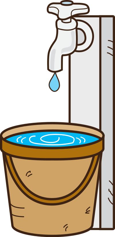 Tap and Bucket clipart