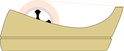 Tape Dispenser clipart