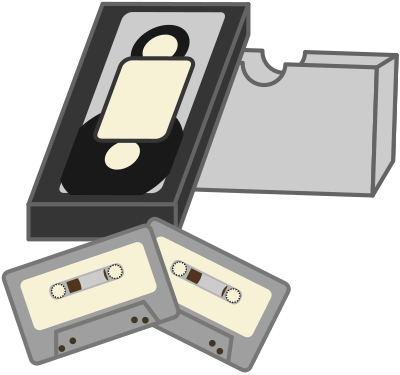Tapes clipart