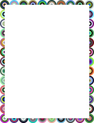 Target frame (colour) clipart