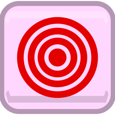 Targetting Button clipart