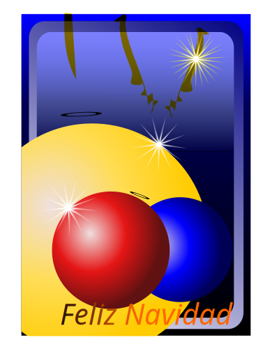 Tarjeta Navidad clipart