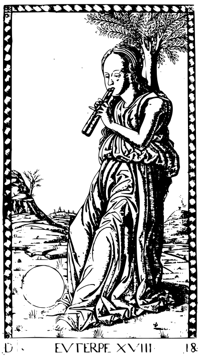 Tarocchi Evterpe clipart