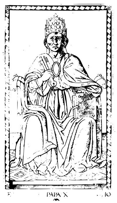 Tarocchi Papa clipart