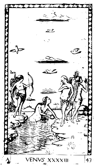 Tarocchi Venus clipart