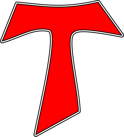 Tau Cross clipart