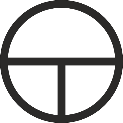 Tau Cross Encircled clipart