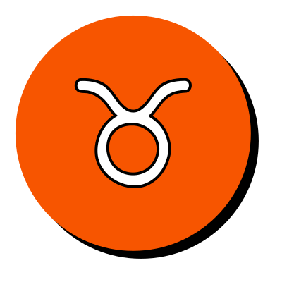 Taurus symbol 3 clipart