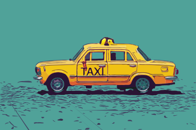 Taxi clipart