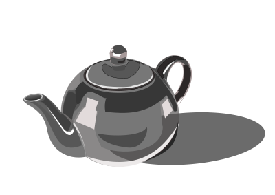 Tea pot clipart