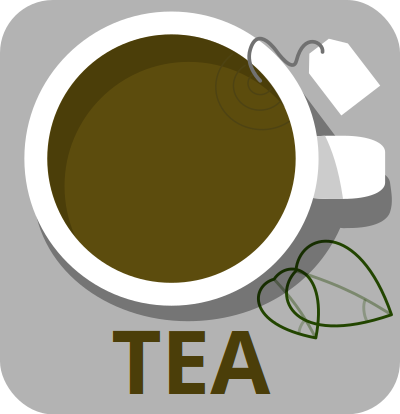 Tea sign clipart
