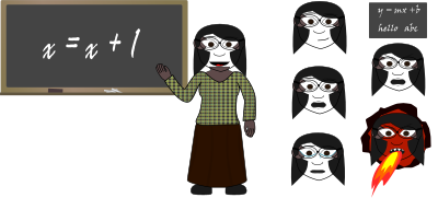 Teacher clipart