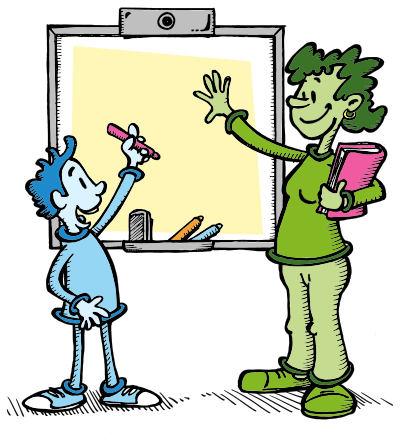 Teacher And Student By richardsdrawings clipart