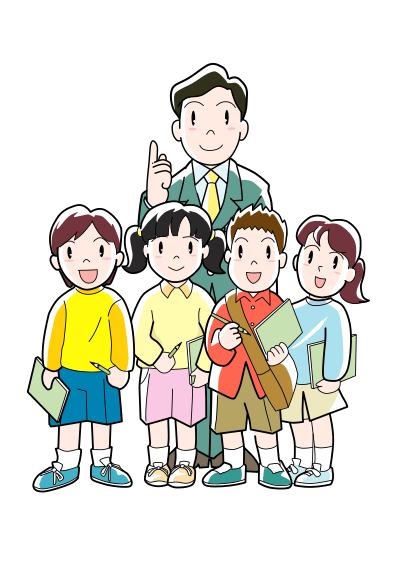 Teacher and Students (#1) clipart