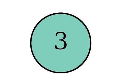 Teal Circle 3 clipart