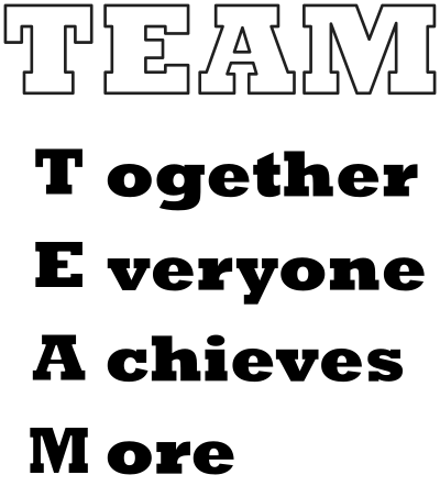 TEAMwork 2 clipart
