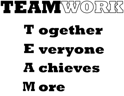 TEAMwork 3 clipart