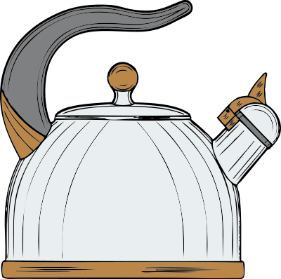 Teapot clipart