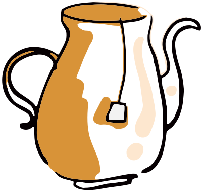 Teapot 3 clipart