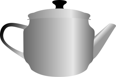 Teapot by Rones clipart