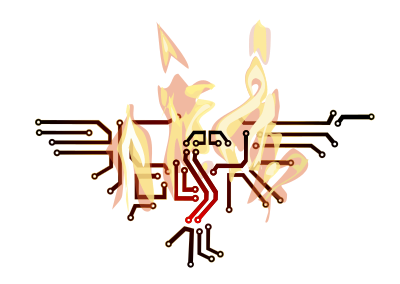 Techburn clipart