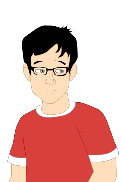 Teen boy clipart