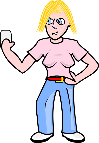 TeenGirl001 clipart