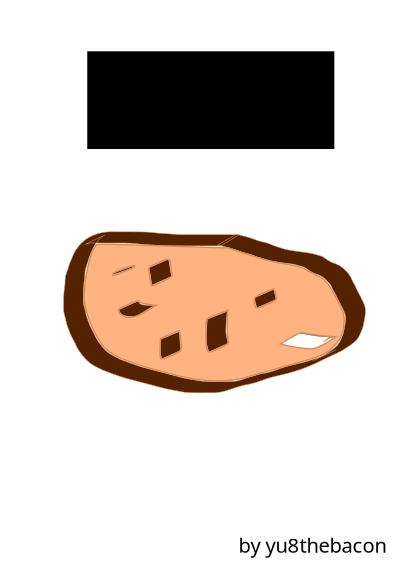 Teh meme potato clipart