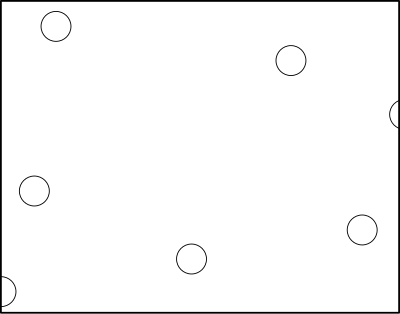 Teilchenmodell Gas clipart
